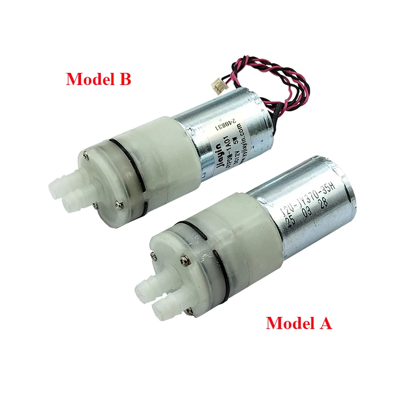 JYPDM-1A01 Micro 370 Water Pump DC 12V 5W Small Mini 27mm Diaphragm Self-priming Suction Water Pump DIY Fish Tank Tea Table