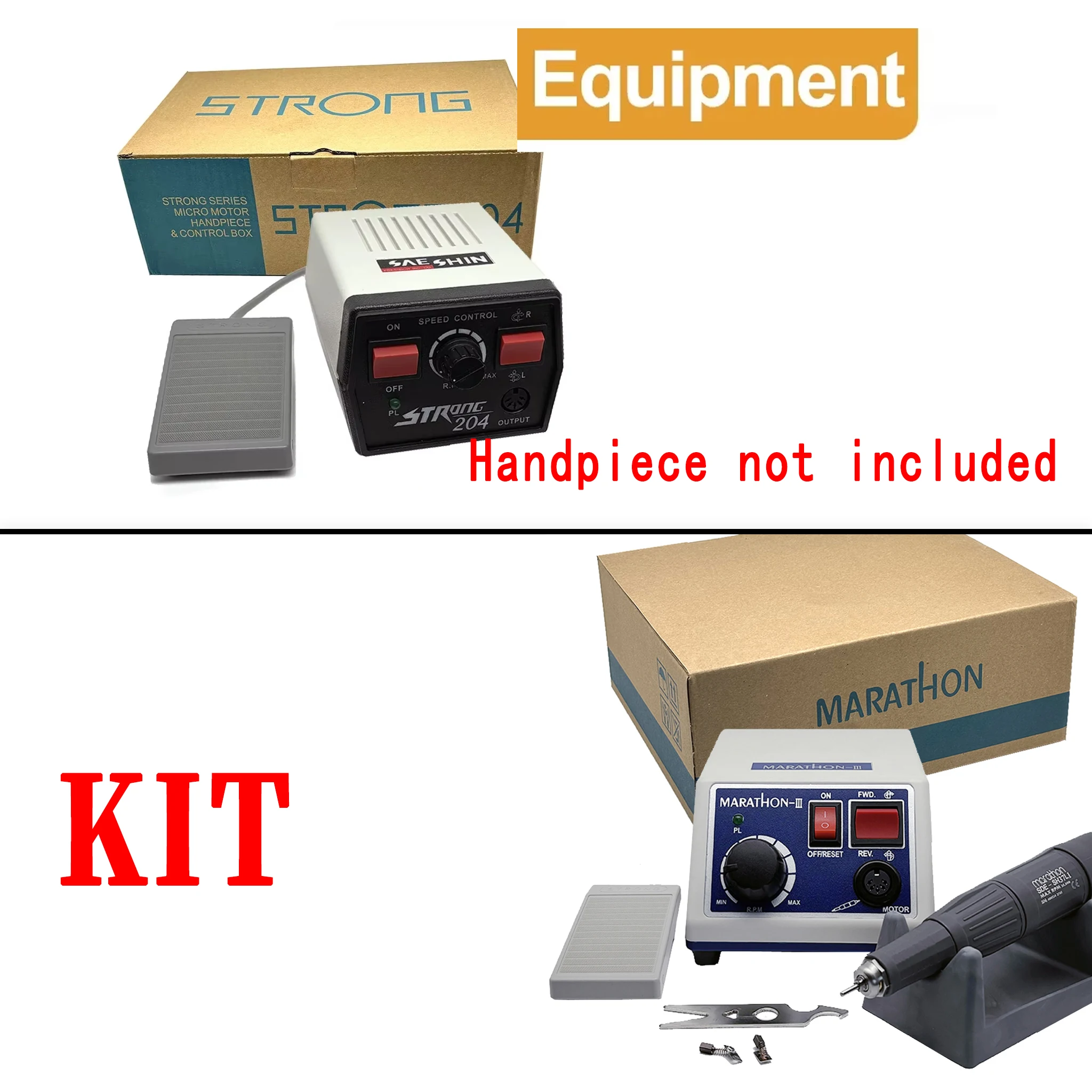 35000Rpm Dental Micro Motor Electric Drill Machine 35000Rpm Strong 204 for Machine Sanding Grinding Device Tool