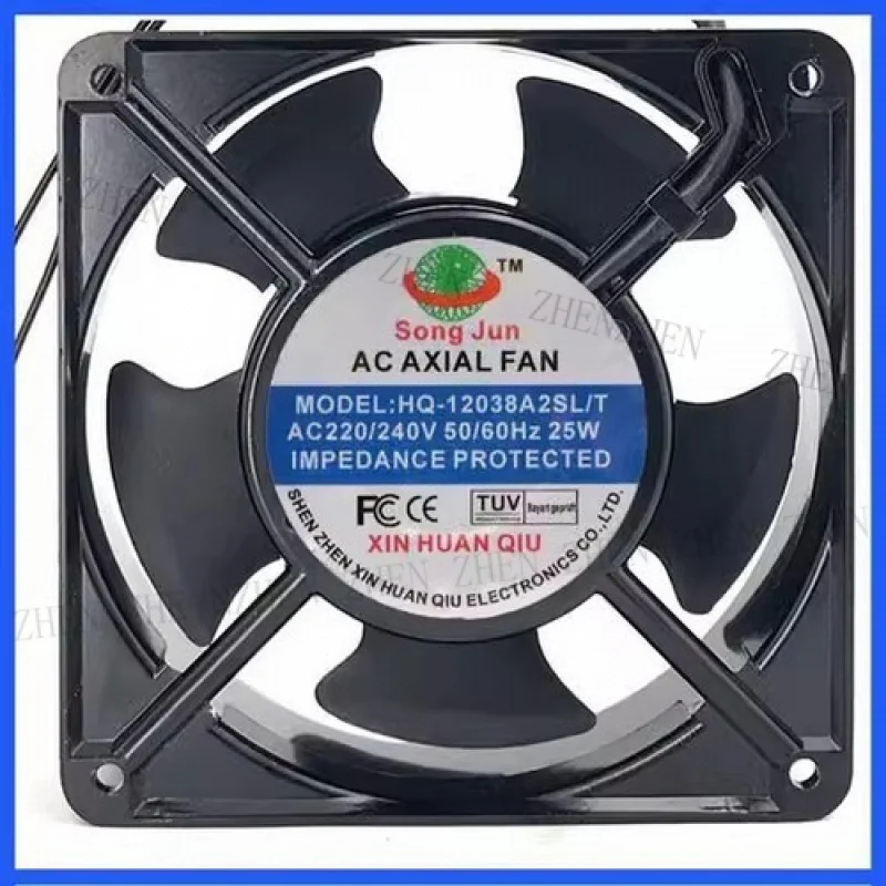 

Y FOR SONG JUN HQ-12038A2SL/T 220/240V 25W 12CM Cooling Fan