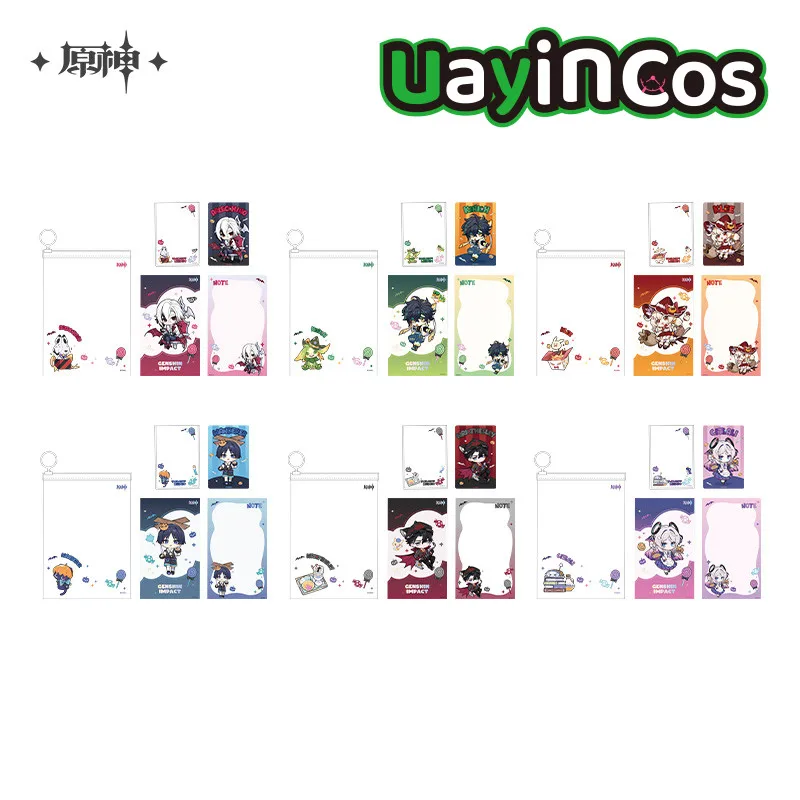 

Original Stationery Genshin Impact Wanderer Wriothesley Stationery Set Ornament Doll Accessories Anime Game Toy Kids Gifts Cospl