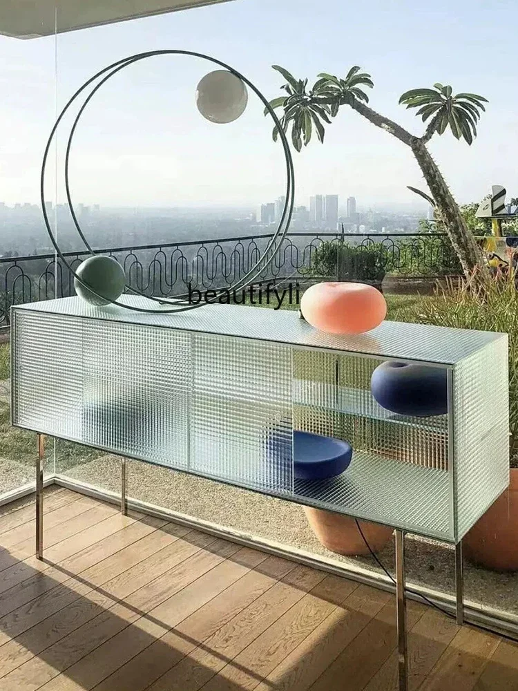 

zxqИтальянский стеклянный сервант, итальянский минималистичный настенный шкаф для хранения в гостиной, винный шкаф, стеллаж для хранения, шкаф для хранения в прихожей