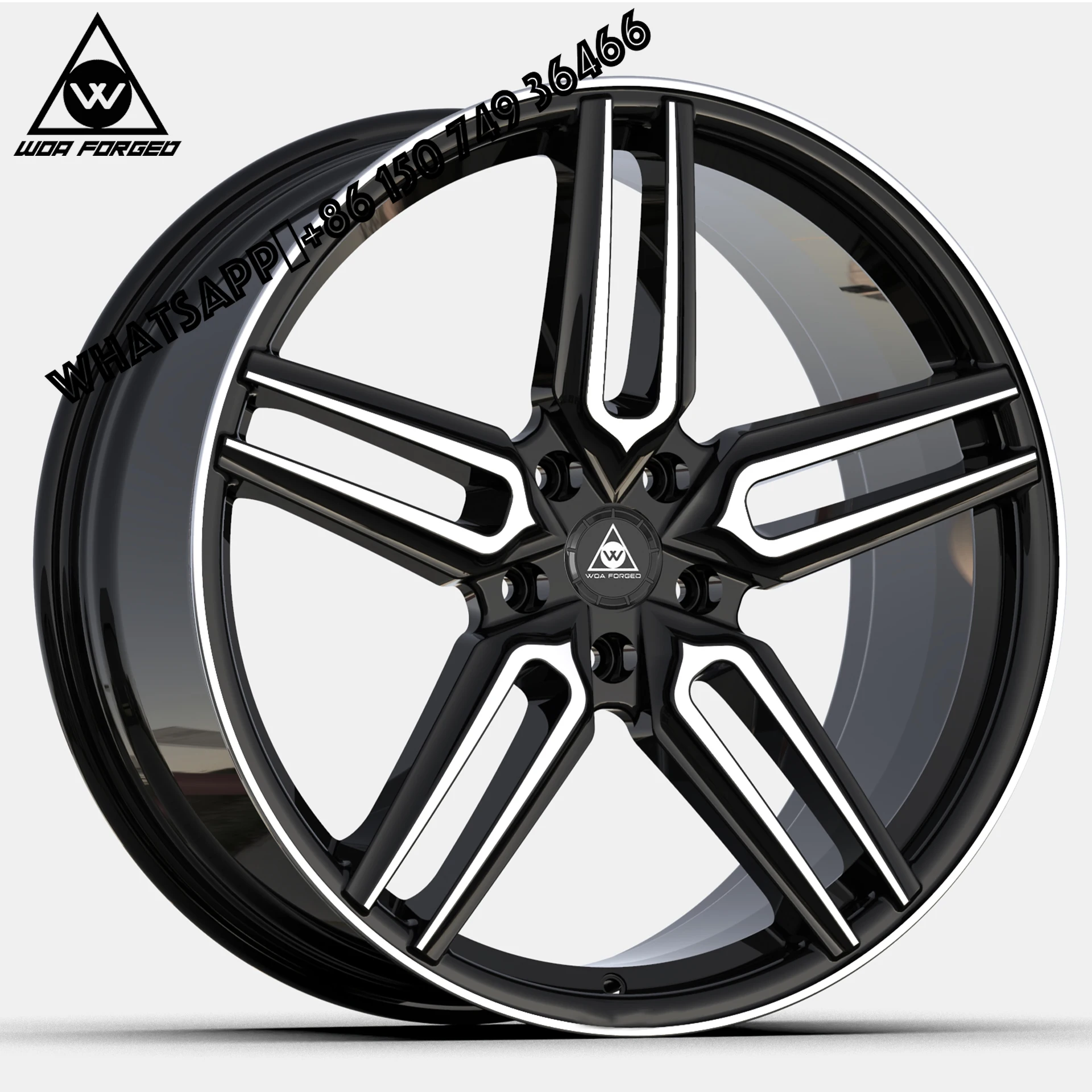

Customized 6061T6 16-24 inch Lightweight Staggered Alloy Wheels Beadlock Rims 5 Hole Passenger Car Wheel Rim for RS6 Cayenne