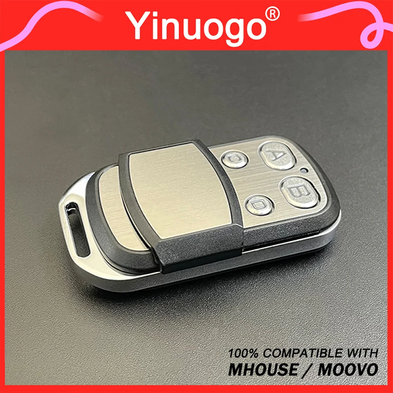 

MHOUSE MOOVO Remote Control Garage Door Opener 433.92MHz Rolling Code For MHOUSE TX3 TX4 GTX4 GTX4C MOOVO MT4 MT4V MT4G