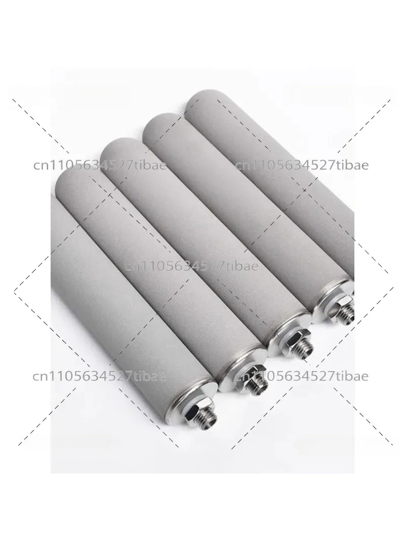 Sintered Titanium Powder Filter Element High Temperature Steam Filter 316L Stainless Steel Cartridge