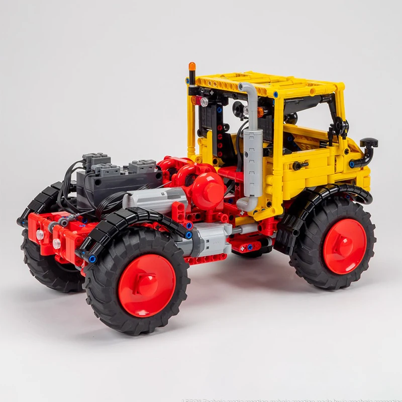 1134 قطعة MOC-241304 Werner Uniknick الغابات شاحنة مدينة سيارة التقنية نموذج مركبة اللبنات الطوب الإبداعي الصبي لعبة هدية #2