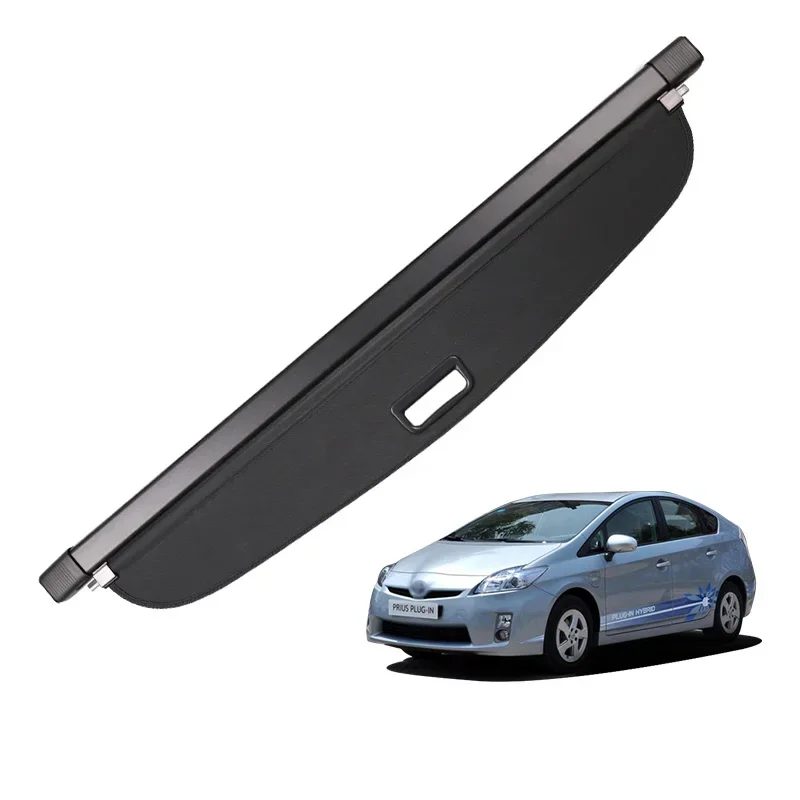 

New Retractable Trunk Cargo Cover For Toyota Prius Compatible All Weather Shielding Shade Cargo Luggage Cover