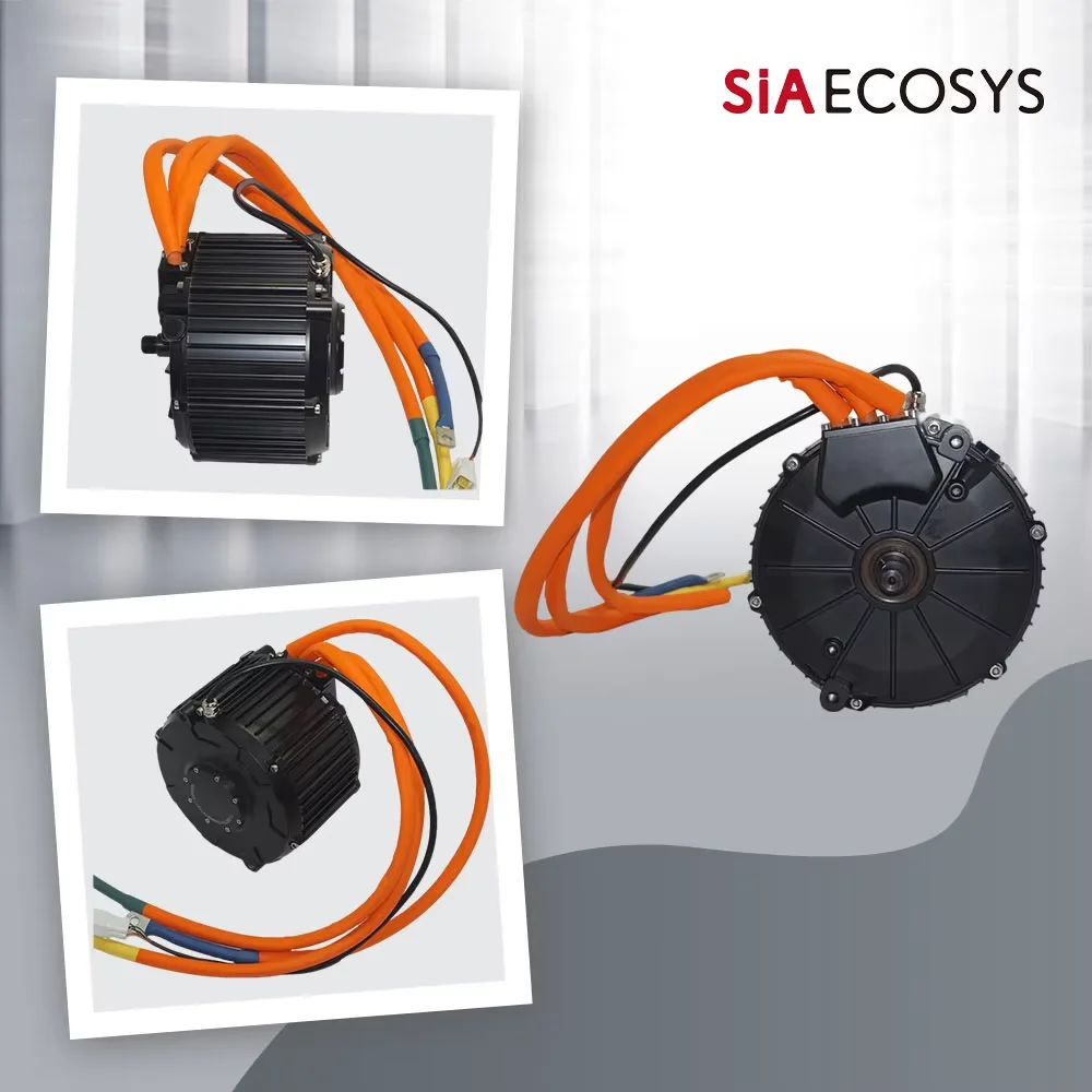 

QSMOTOR 165 10000 Вт 72 В 50 ч Холл и энкодер PMSM двигатель среднего привода для Surron Light Bee