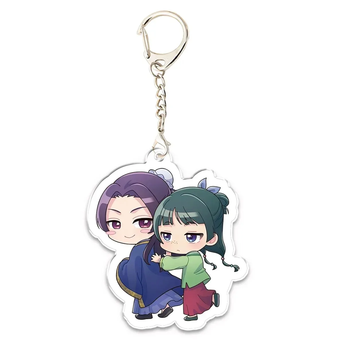 Anime The Apothecary Diaries Maomao Keychain Jinshi Gyokuyou Cosplay Gaoshun Rouran Backpack Pendant Kids Girls Birthday Gifts