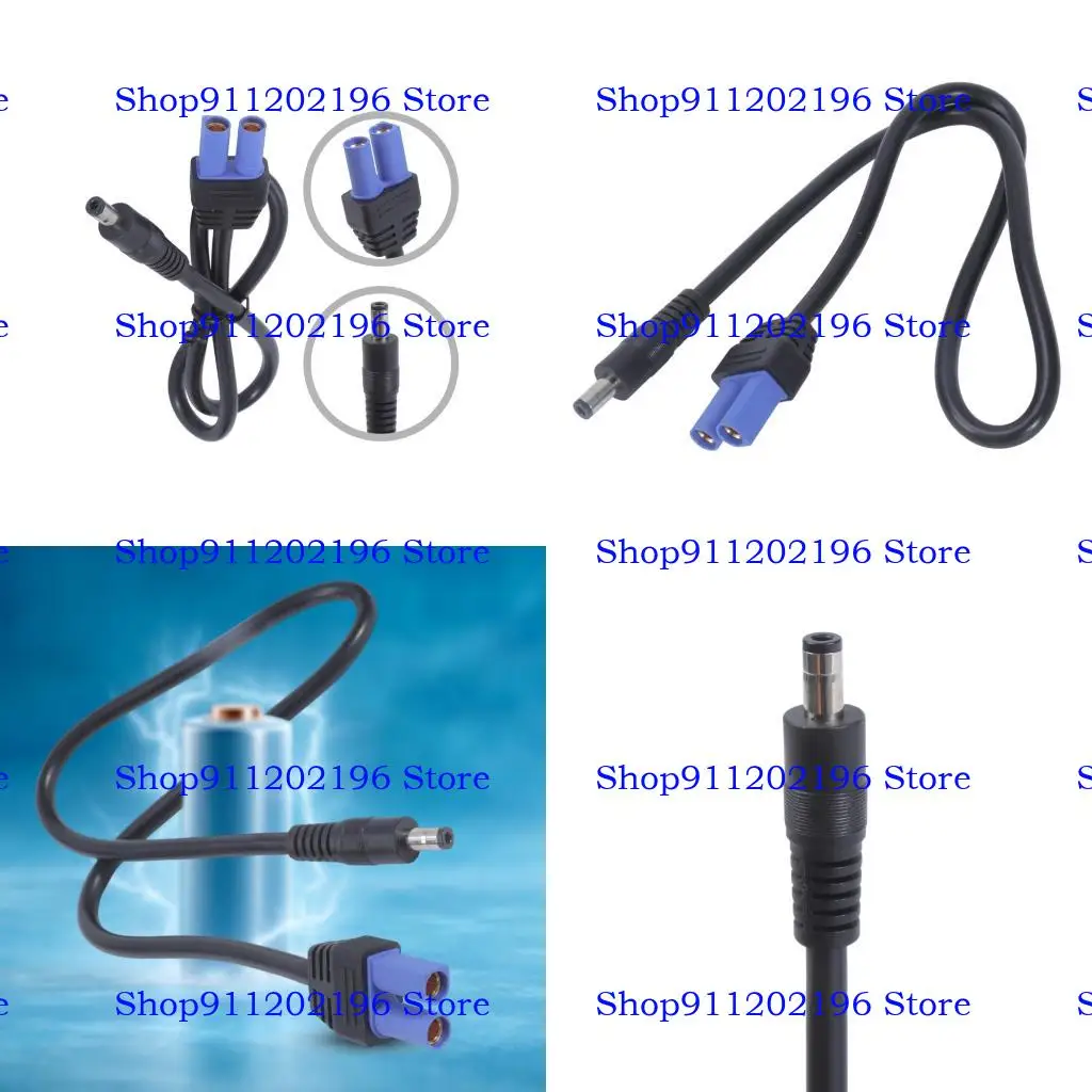 

P82A EC5 Female To DC5525 Male Power Cable For Emergency Supply Automotive Starter