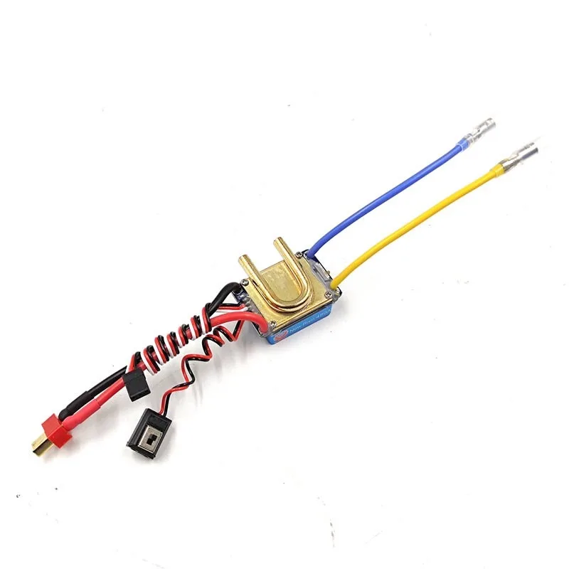FATJAY sin escobillas 2-4S 480A ESC refrigeración por agua controlador electrónico de velocidad unidireccional bidireccional 5V 3A BEC para barcos RC
