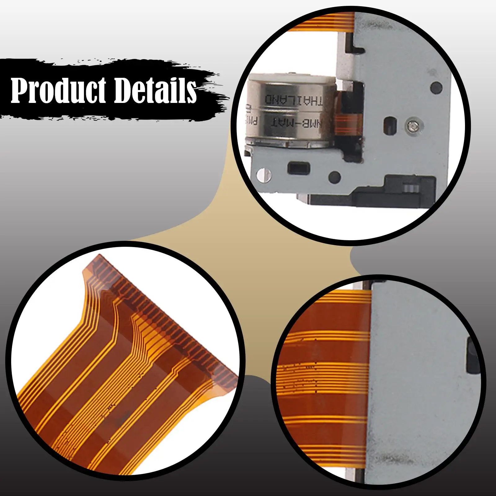 Printer Thermal Print Head Lightweight Compact Accessories Supplies Replacement Printhead Simple Installation for Ltp01-245-01