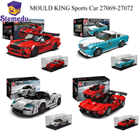 MOULD KING 27069 27070 27071 27072 Sports Racing Car P80C M8 Model Building Block with Display Box Brick Assembly Xmas Gift Kid