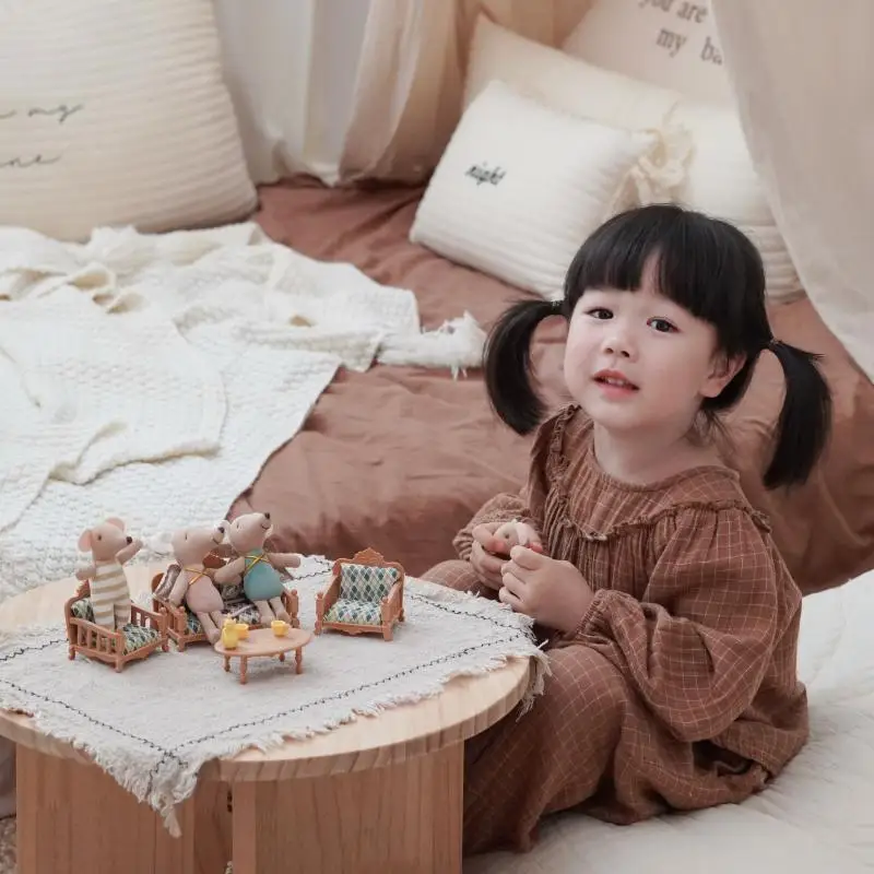 2025 دمية ماوس صغيرة لعبة لعب الأطفال طفل متعدد الحجم ماوس لطيف أفخم دمية اليدوية دمية الوليد هدية