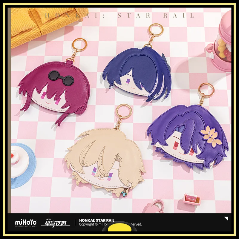 

Honkai Star Rail Ferrule Dr. Соотношение Yomi Aventurine Mydei DanHeng Q-версия Держатель для удостоверений личности Периферийные товары на день рождения Оригинал