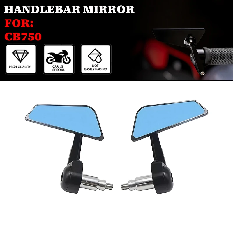 

New Motorcycle Aluminum Handle Bar End Mirrors For Honda CB750 Hornet 2023-2025 2024 CB750 HORNET Handlebar Rearview Mirror