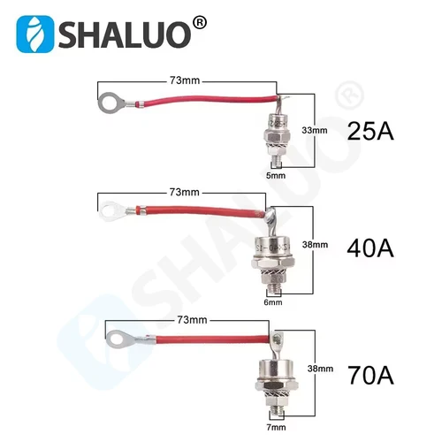 Imagen 2 del producto Kit rectificador de diodo generador RSK6001 70A con puente de varistor, accesorios de alternador de diodo rectificador 25A RSK2001 40A RSK5001