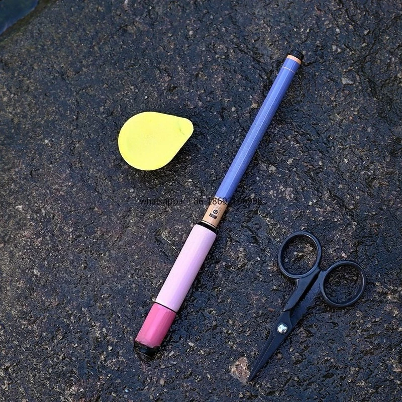 Pink Hornbill Small Fishing Rod 2.4/2.6 Meters Fishing Bream White Striped Mini Stream Rod