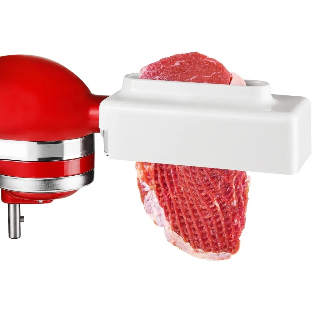 

Meat Tenderizer Attachment for KitchenAid Stand Mixer – Meat Tenderizer Machine Suitable for Use with All KitchenAid and Cuisina