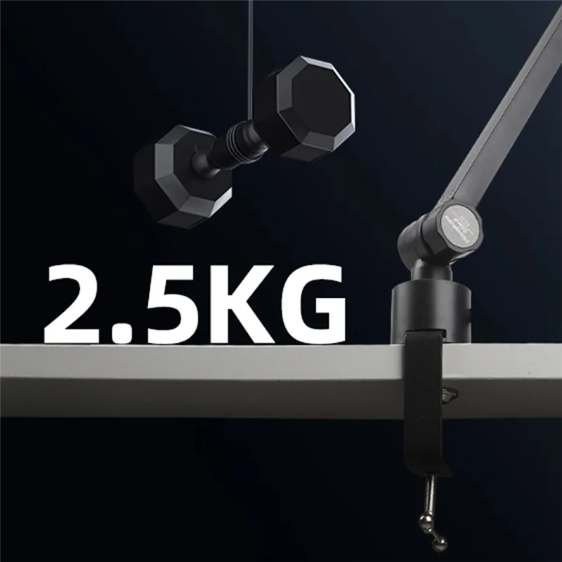 

Suspension Boom Scissor Arm Foldable Recording Microphone Holder Scissor Arm Stand-Y47A