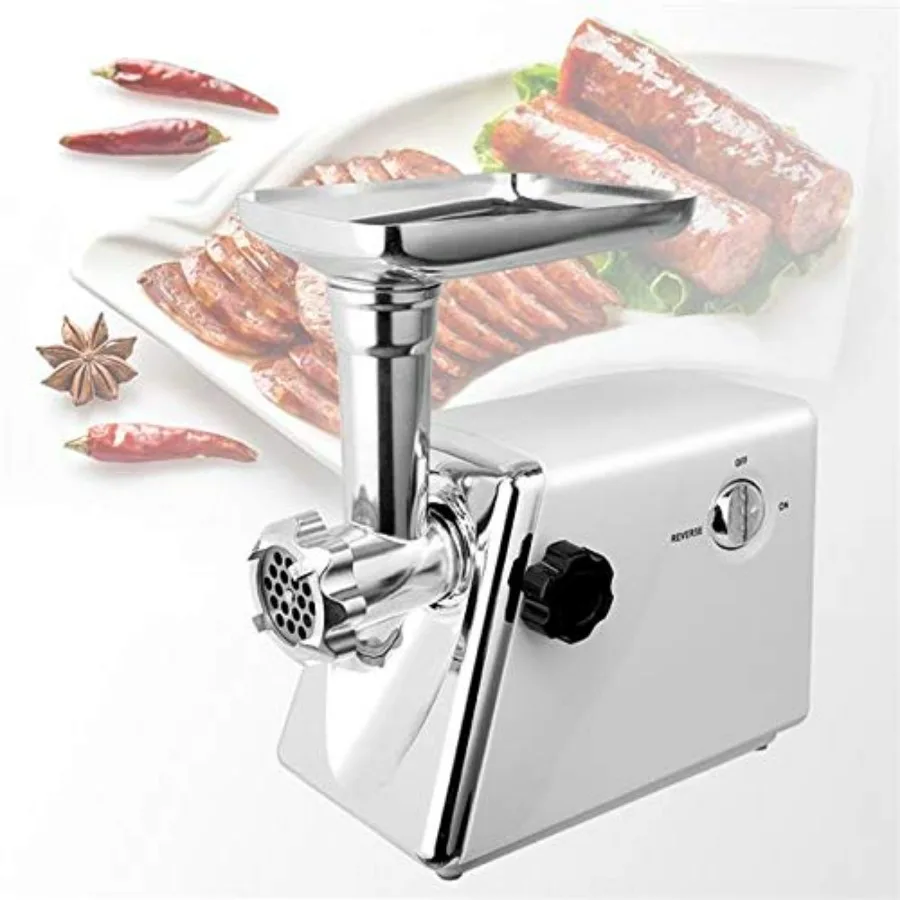 

Electric Meat Grinder Sausage Maker Can also be used to grind meat, mix ingredients as well as make noodles