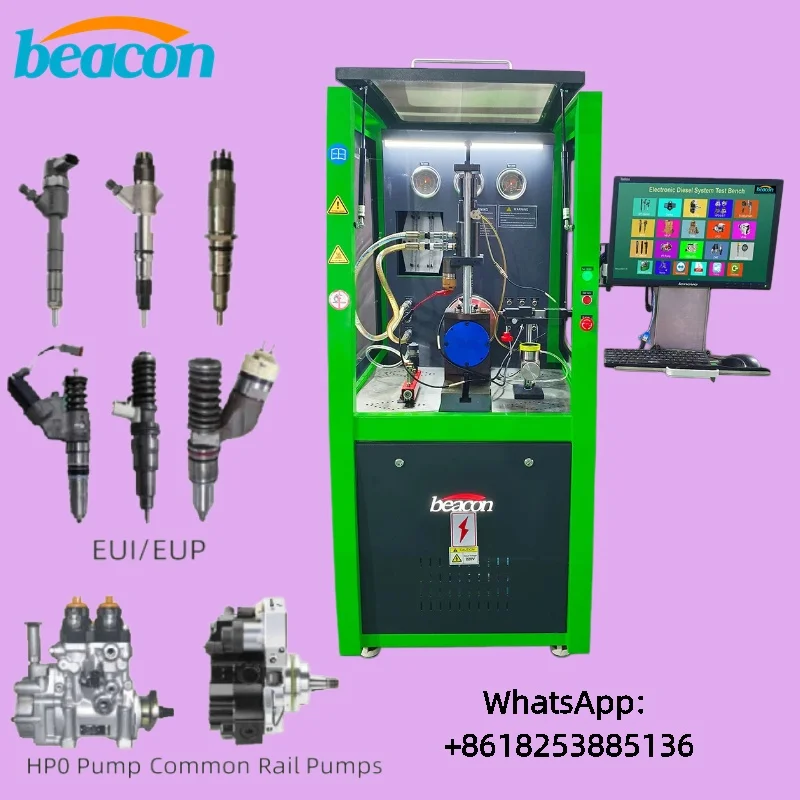 Beacon CR1017-F CRP Diesel Common Rail Injector Pump Test Machine Support Multi-brand Diesel Injection System Test