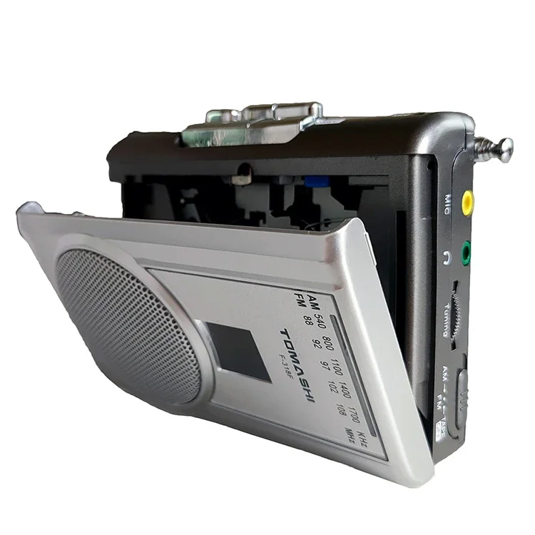

Retro Style Am/Fm Built-in Speaker Factory selling small portable cassette tape vintage fm radio player recorders