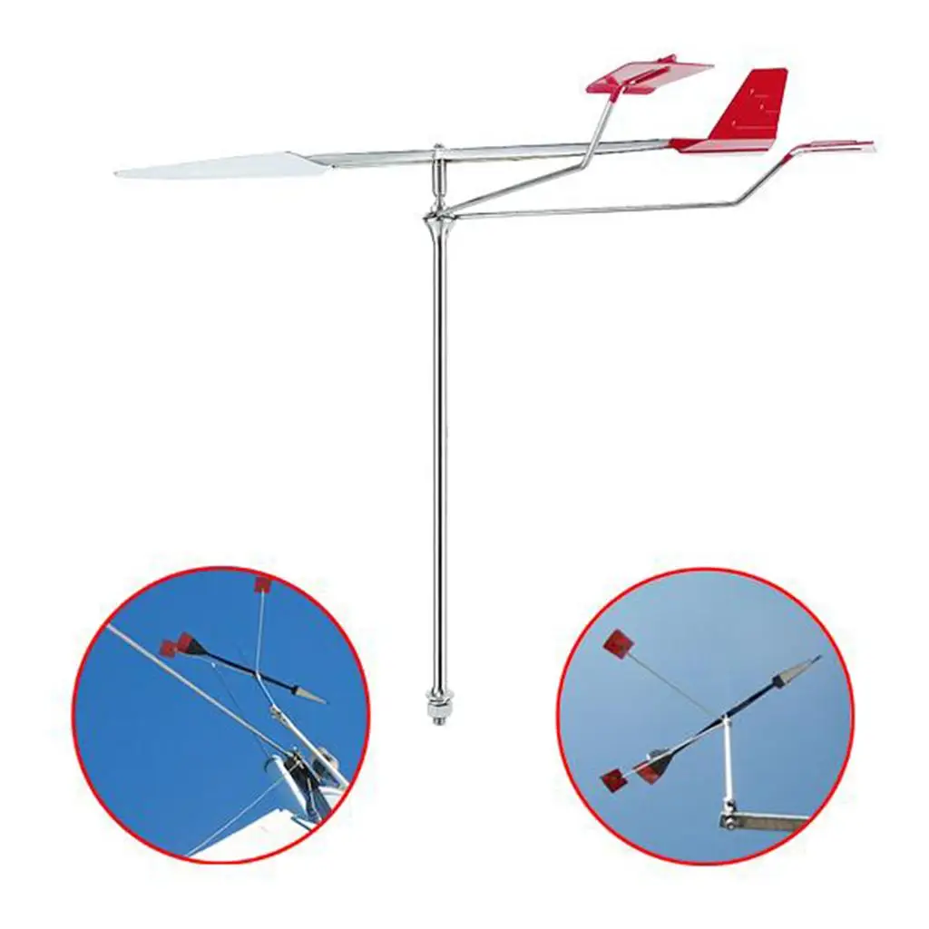 

Stainless Steel Wind Direction Indicator for Boat / Sailing / Marine / Dinghy