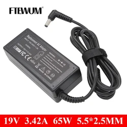 19V 3.42A 65W 5.5*2.5mm Laptop Adapter AC Charger For Lenovo For ASUS For Toshiba X401A X550C A450C Y481 X501LA X551C V85 Power