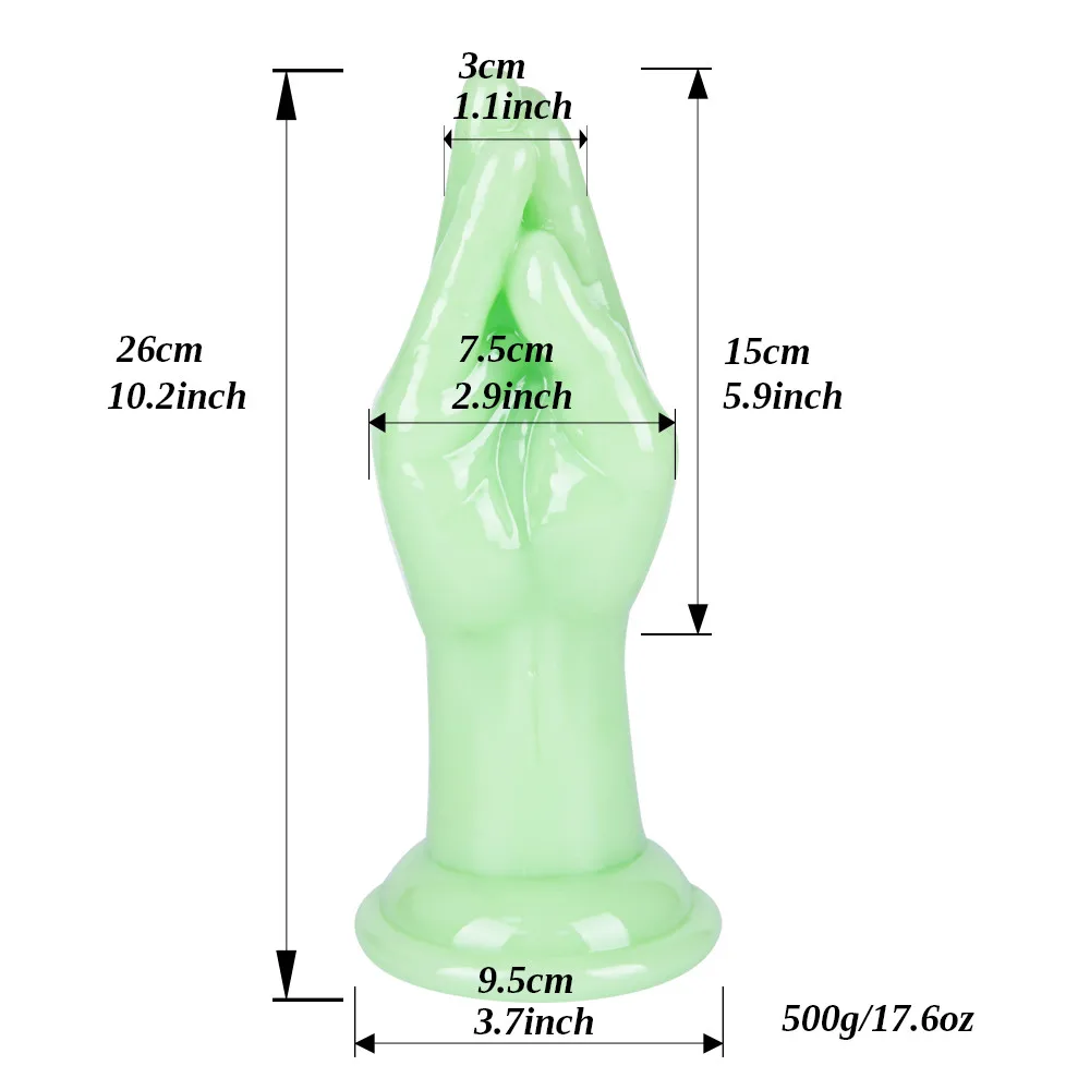 Silicone Fist Big Dildos Anal Plug Butt Dilator Vaginal Expander Male Female Masturbator Toys for Adults Sex Toy for Women Men