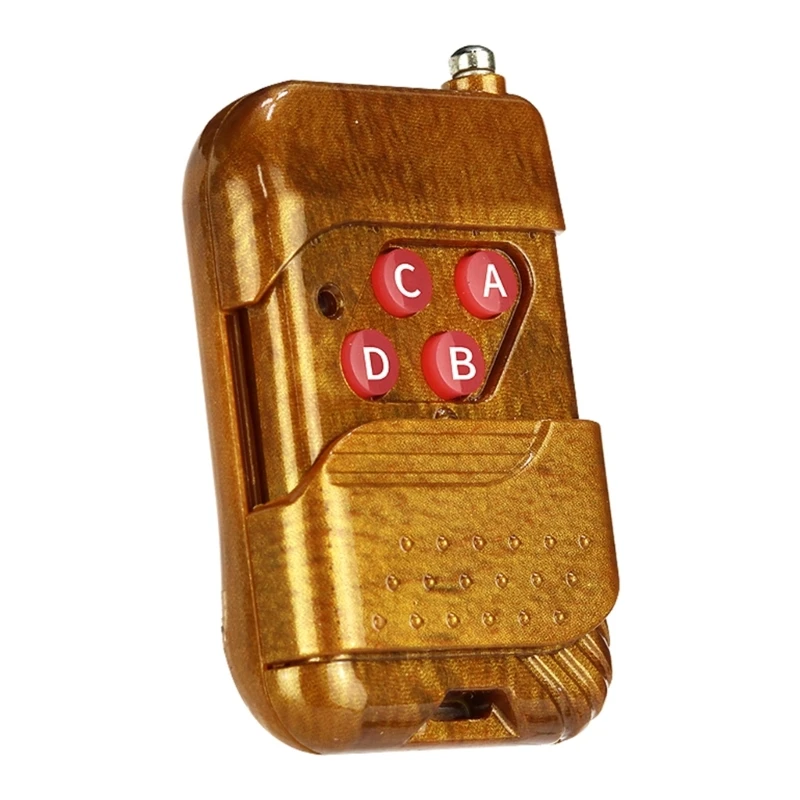 Pengendali Jarak Jauh Kode Salinan Nirkabel Universal 315/433/418/430Mhz 4CH