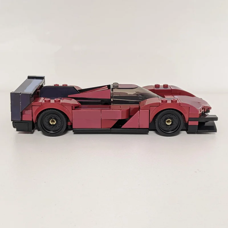 256PCS Hot Selling Moc Technical Racing Car Model Building Blocks Technique Creative Assembly Brick Toys Kids Educational Gift