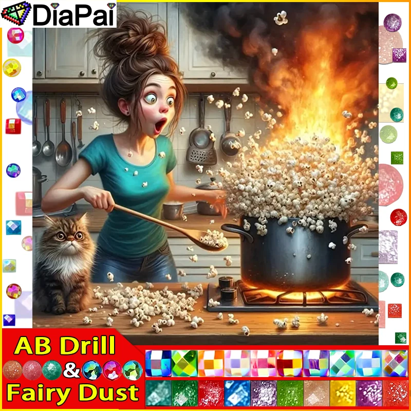 DIAPAI Fairy Dust AB Full Diamond 