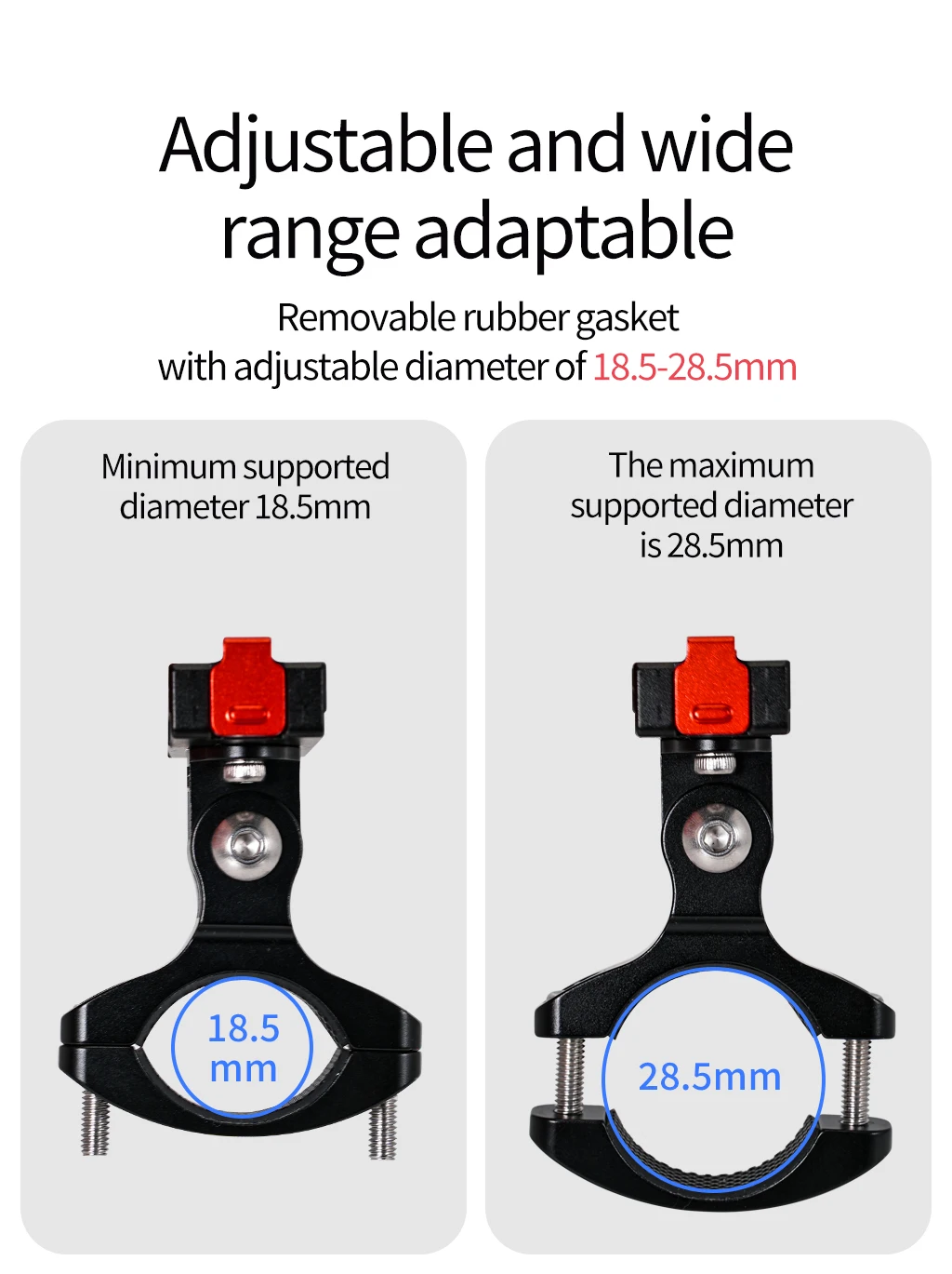 GO3 GO3S Magnetische Schnellwechselhalterung, verstellbare Aluminium-Lenkerhalterung für Insta360 Go 3/3S Fahrrad- und Motorradkamerahalter – Detail 16