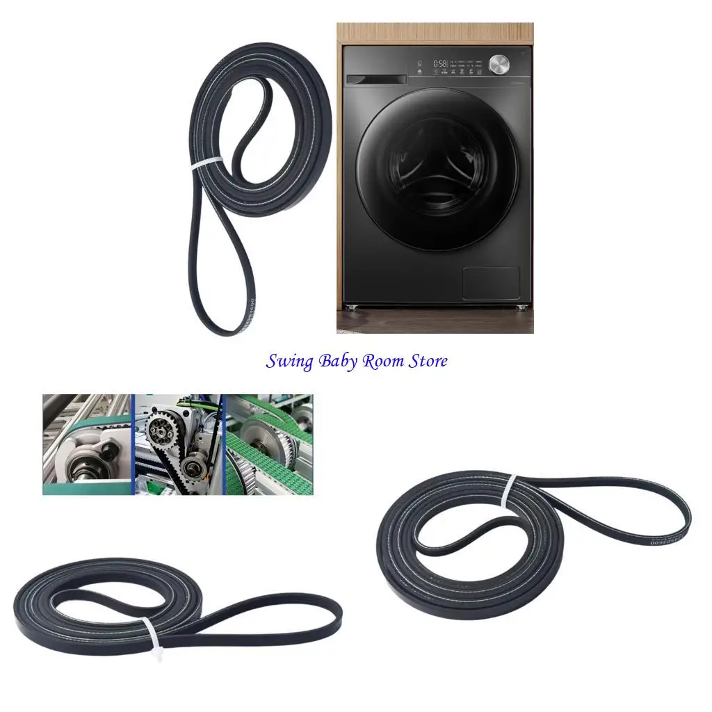 K1AD Dryer Machine Belt Enhanced Stability Heat Resistant Design Ensures Safe Consistent Tumble Drying Polyester Texture