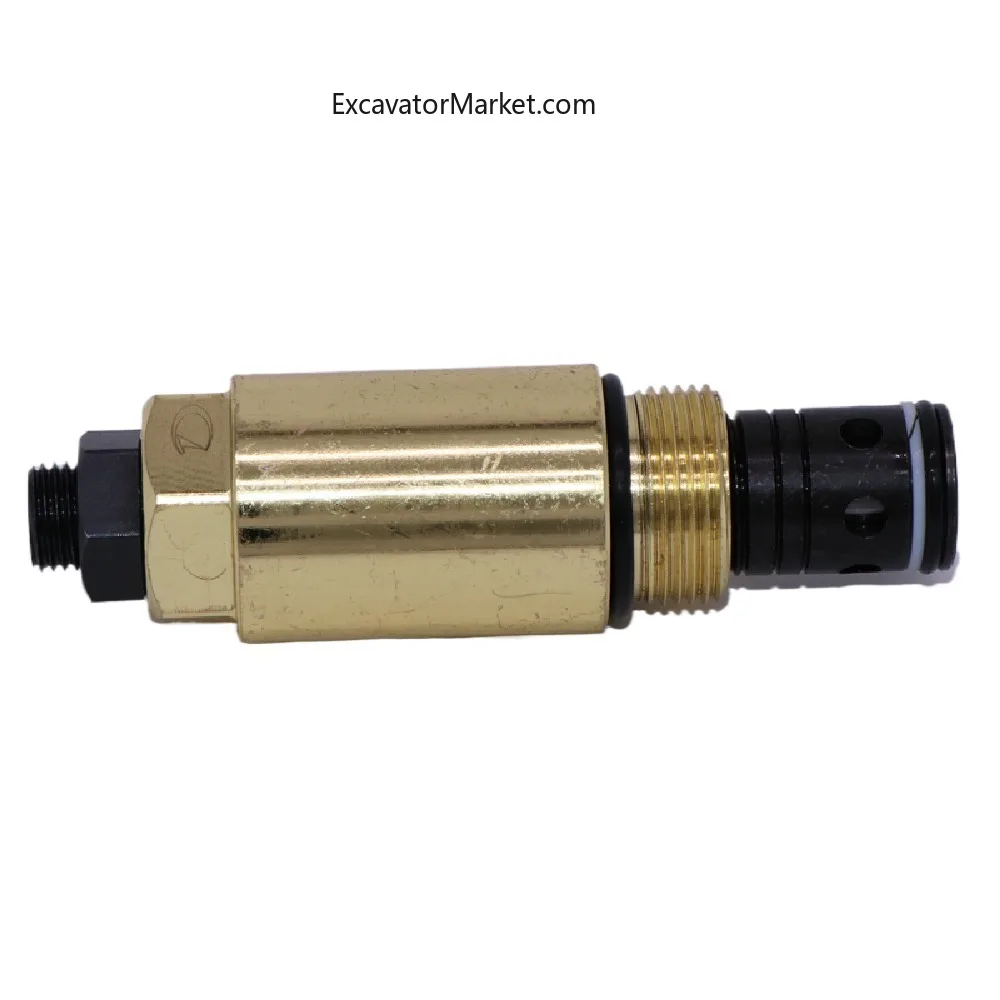 SK60-5  Main Relief Valve Excavator spare parts  Hydraulic Parts Construction Machinery unloading valve