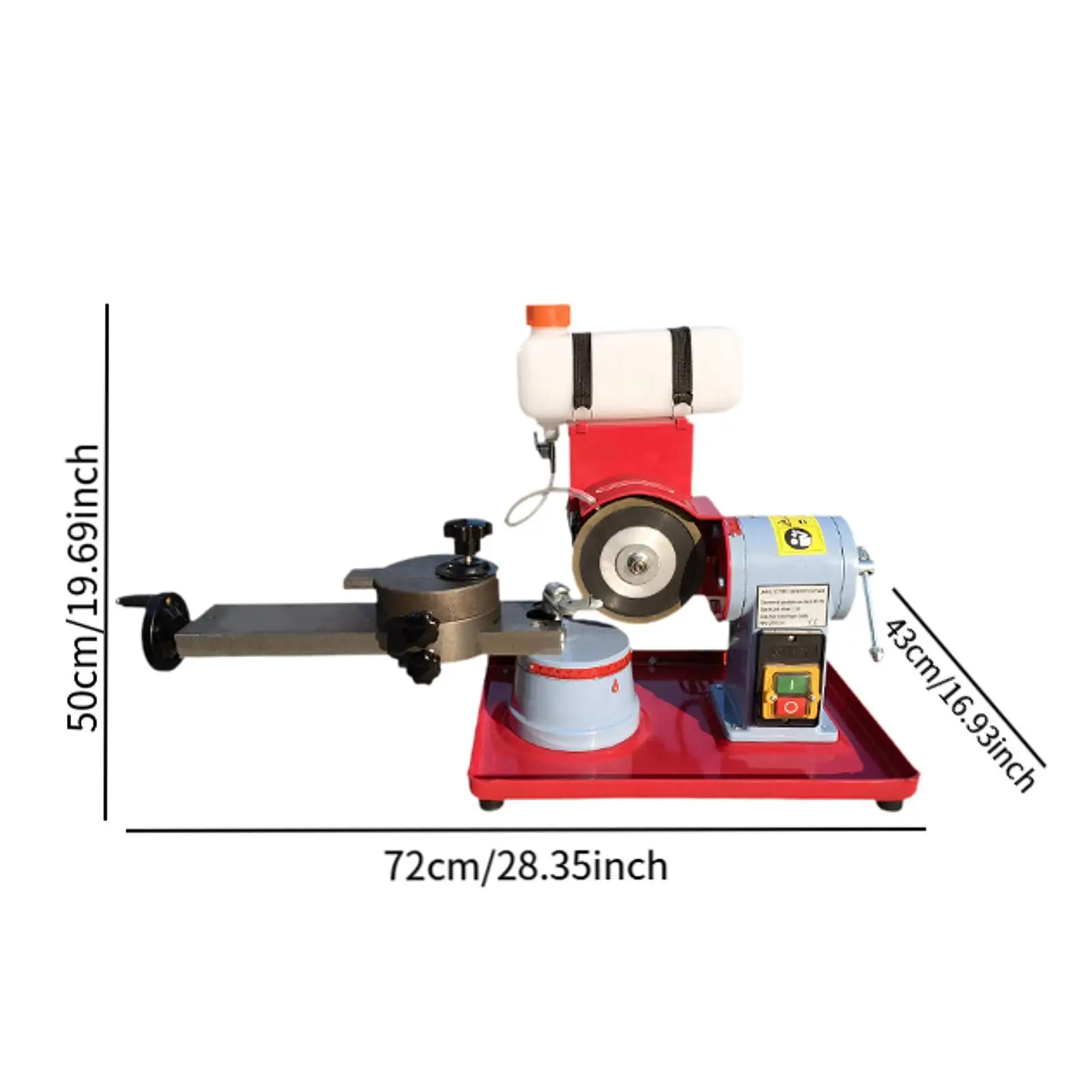 Circular Saw Blade Sharpener Chainsaw Sharpener Compact Iron Professional Precision Saw Chain Blade Grinder Sharpener Machine