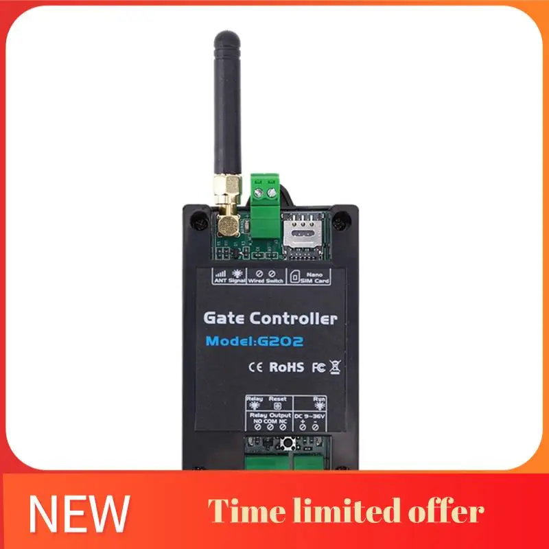 

A42T-G202 мобильный телефон GSM устройство открывания дверей 4G одиночный релейный переключатель 850/900/1800/1900 МГц