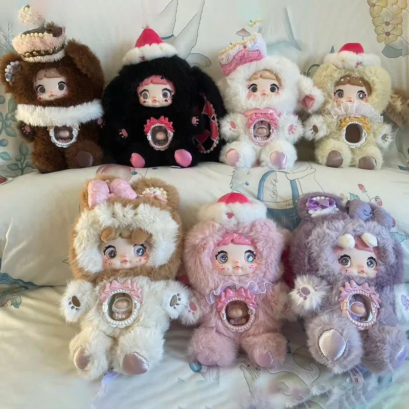 Nommi V7 Nuomi 'er uma mordida de querida Amal Lilith Colaboração Caixa Cega Boneca de Pelúcia Brinquedo de Presente Surpresa da Moda