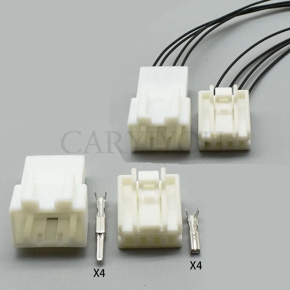 1 Set 936227-1 936238-1 4 Pin Car Waterproof Plug 4 Pin Electrical 6.3 Connector Plug Automotive Wire Connector For WV