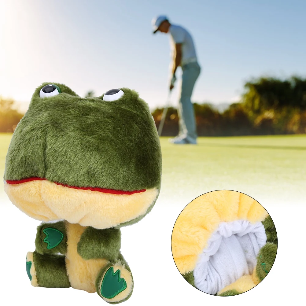 

Driver Headcover Head Cover Headcover Plush Head Covers Protective Driver Headcover Frog Shape