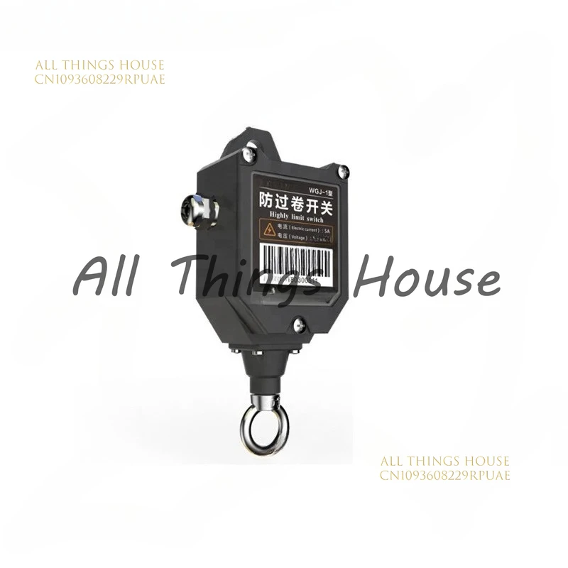 

Automobile crane crawler crane fixed crane hook head weight limit anti-roll switch