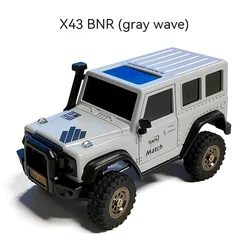 LDARC X43 1/43 MINI RC Electric Remote Control Model Car Desktop Crawler RTR 4WD Adult Children's Toys