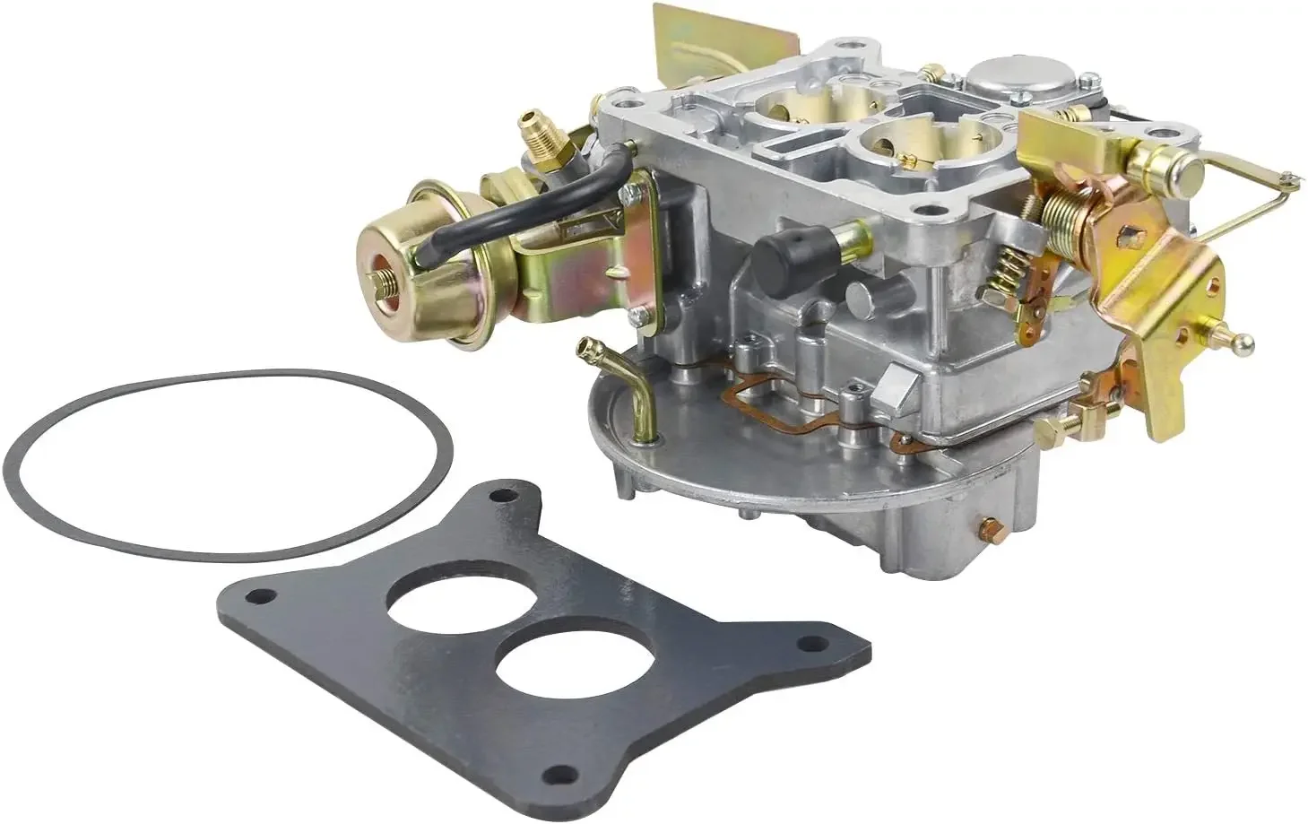 2 Barrel Carb 2100 Carburetor A800 Fit For Jeep Ford 289 302 351 400 Cu Engine F100 F250 F350 W/Electric Choke view 4