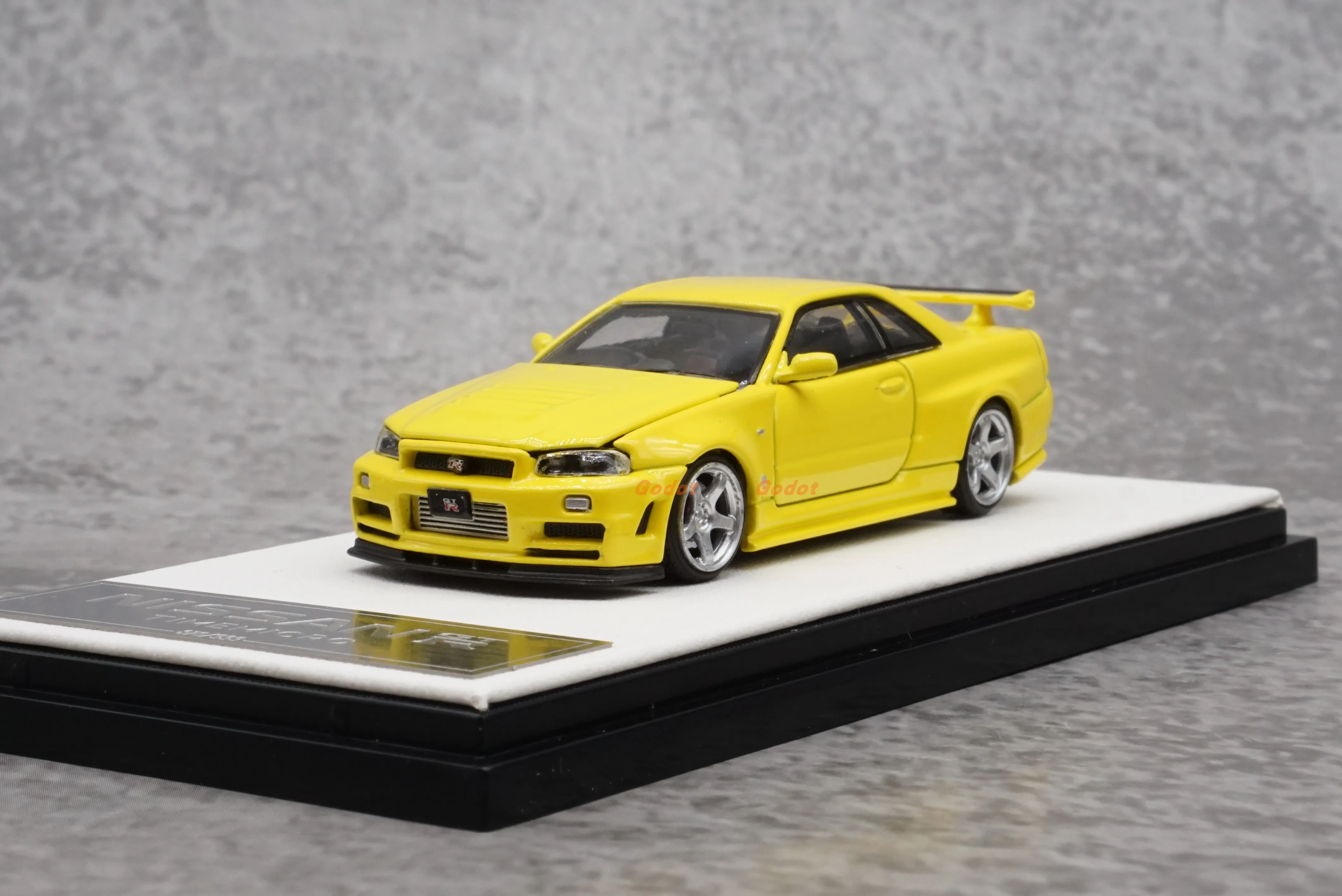 TM 1/64  GTR R34 Z-Tune alloy car model toy