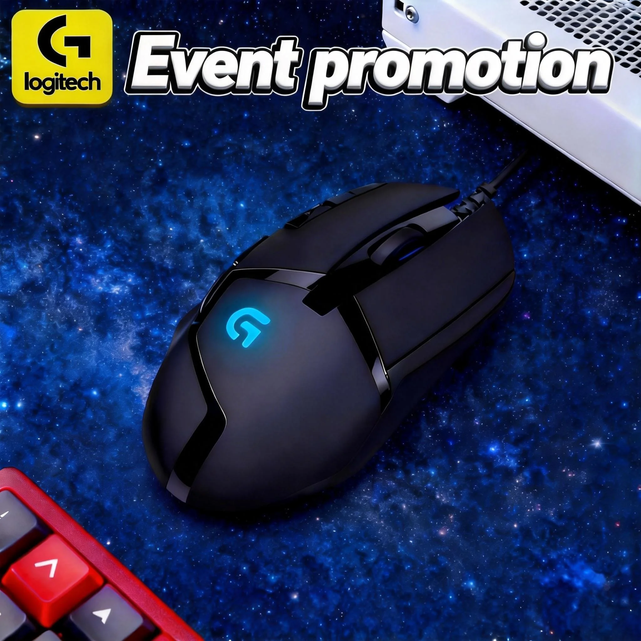 

Обязательный элемент для геймеров! Проводная игровая мышь Logitech G402 с подсветкой для индивидуального стиля.