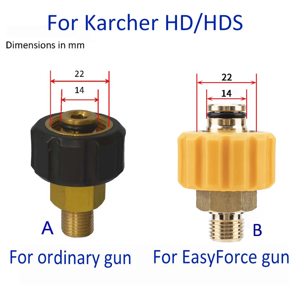 Generator Busa Nosel Busa Busa Salju Lance Busa Meriam Busa Sabun Tekanan Tinggi untuk Karcher HD HDS Mesin Cuci Tekanan Profesional