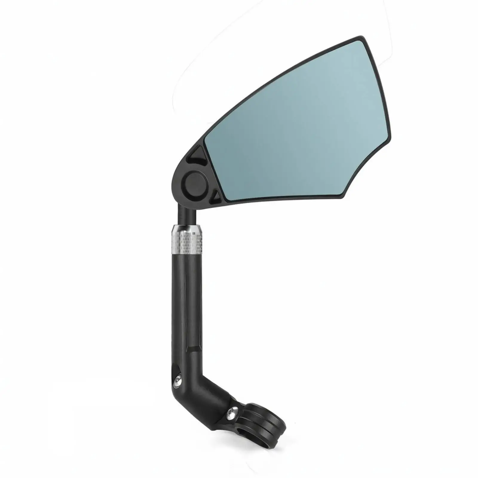 Bicycle Rearview Mirror 360 Rotating Handlebar Bike Mirror for Road Cycling Safety with Anti Glare Glass Lens