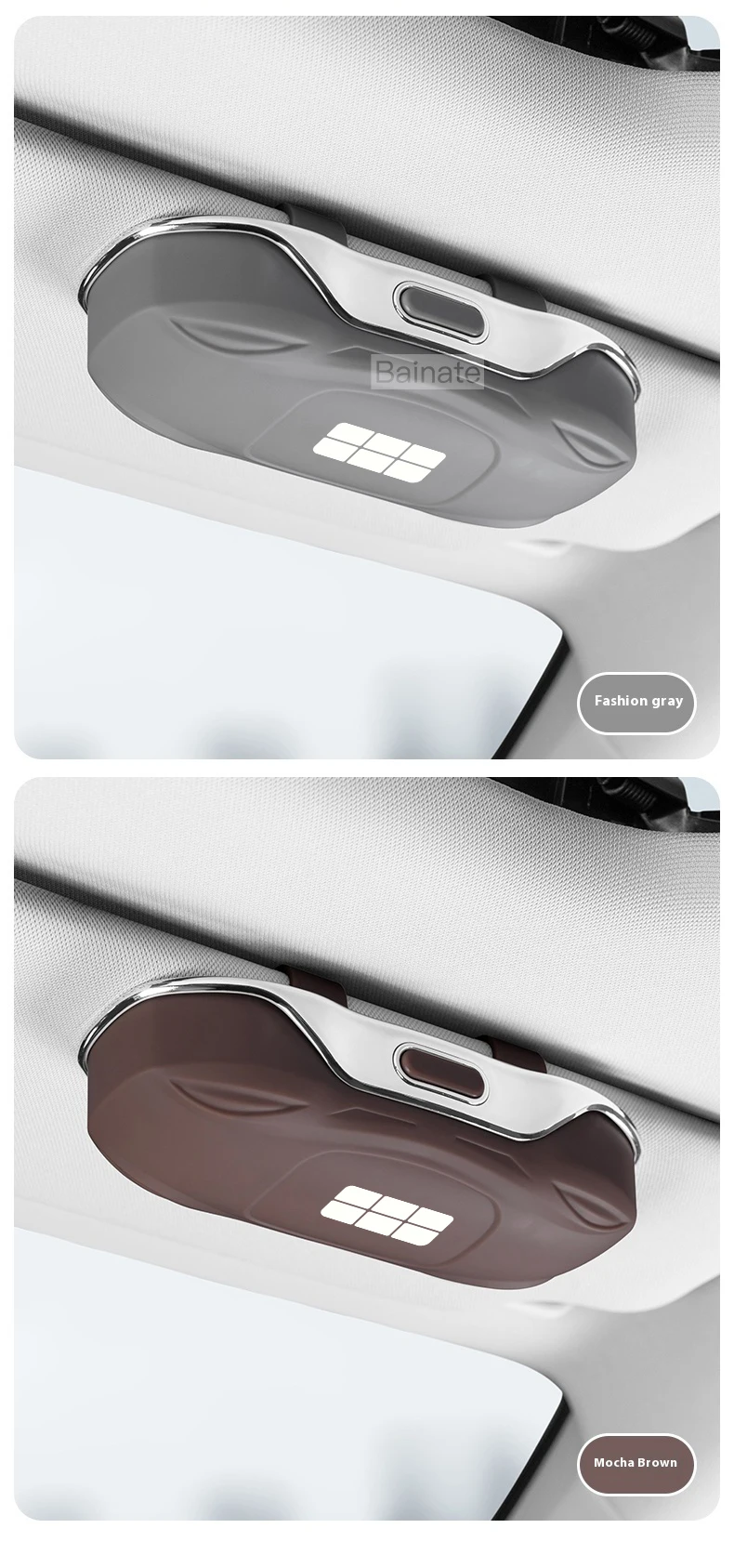 Tragbare Auto-Sonnenbrillenhalterung für Geely Galaxy EX2 EX5 EX5EM-i 2025 2026, Etui Brillenhalter Clip Box Auto-Brillenhalter – Detail 16