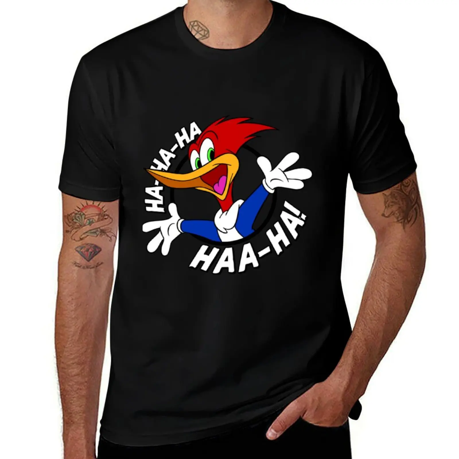 

Woody Woodpecker T-Shirt anime vintage anime shirt new gifts and t-shirts men workout shirt