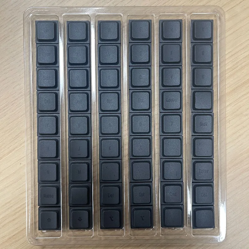 Low Profile Keycaps for Cornix Keyboard - Custom Matching Set for Cross-Shaped Switch MX Compatible - DIY Replacement Keys